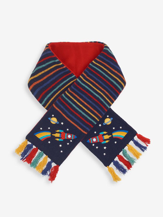 Navy Rocket Scarf (C55940) | £9