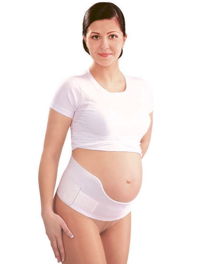 White Maternity Medical Grade Support Belt (C64934) | £26