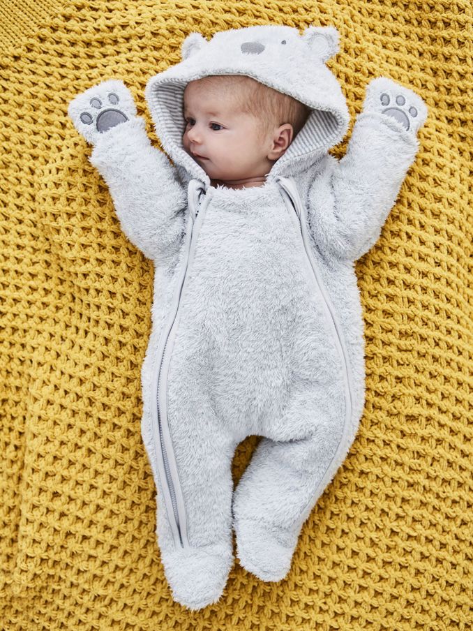 Grey Koala Cosy Pramsuit (C69928) | £18