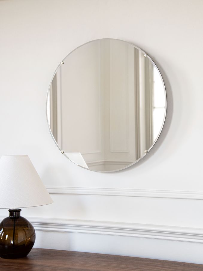 Jasper Conran London Clear Circle Clip Mirror (C76533) | £50