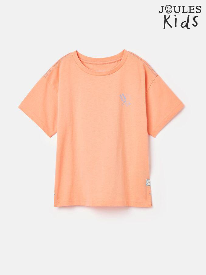 Boys' Ben Orange Short Sleeve T-Shirt (C77144) | £9 - £10
