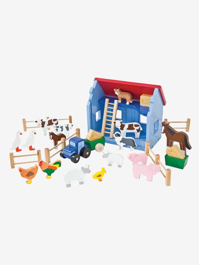Wooden Farm Set (C81617) | £36