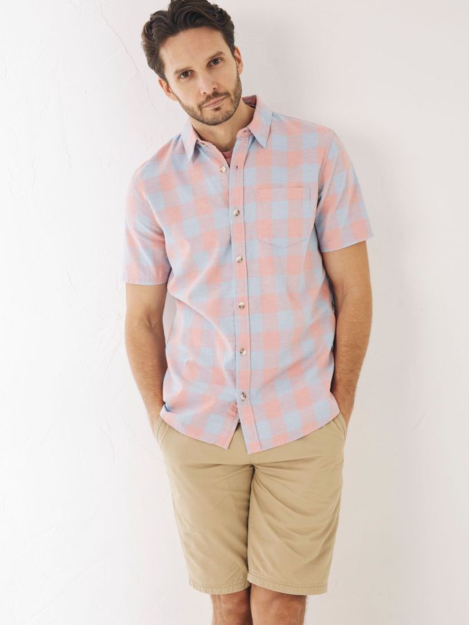Pink Warren Check Shirt (C90372) | £25