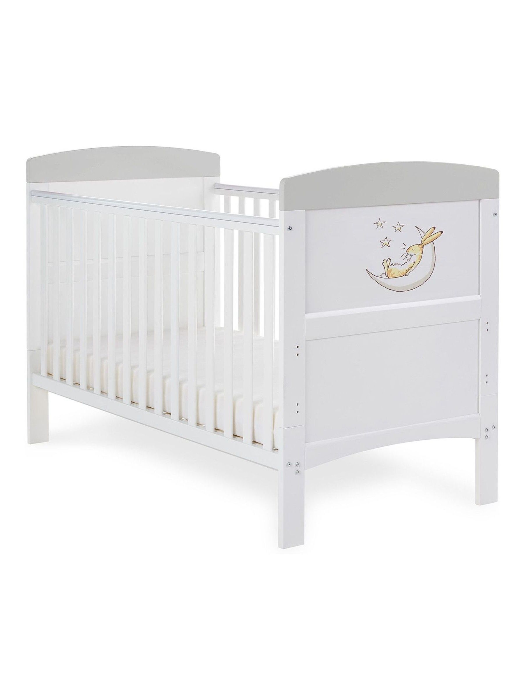 Obaby Grey Grace Inspire Cot Bed (C92000) | £210
