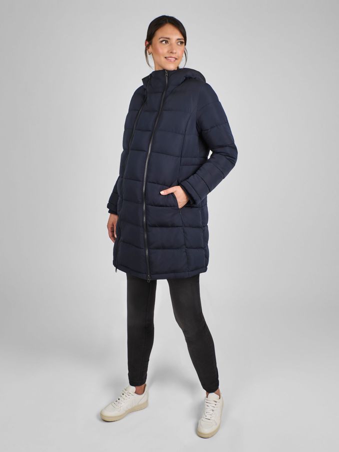 Navy Blue 2-in-1 Maternity Puffer Coat (C95469) | £35