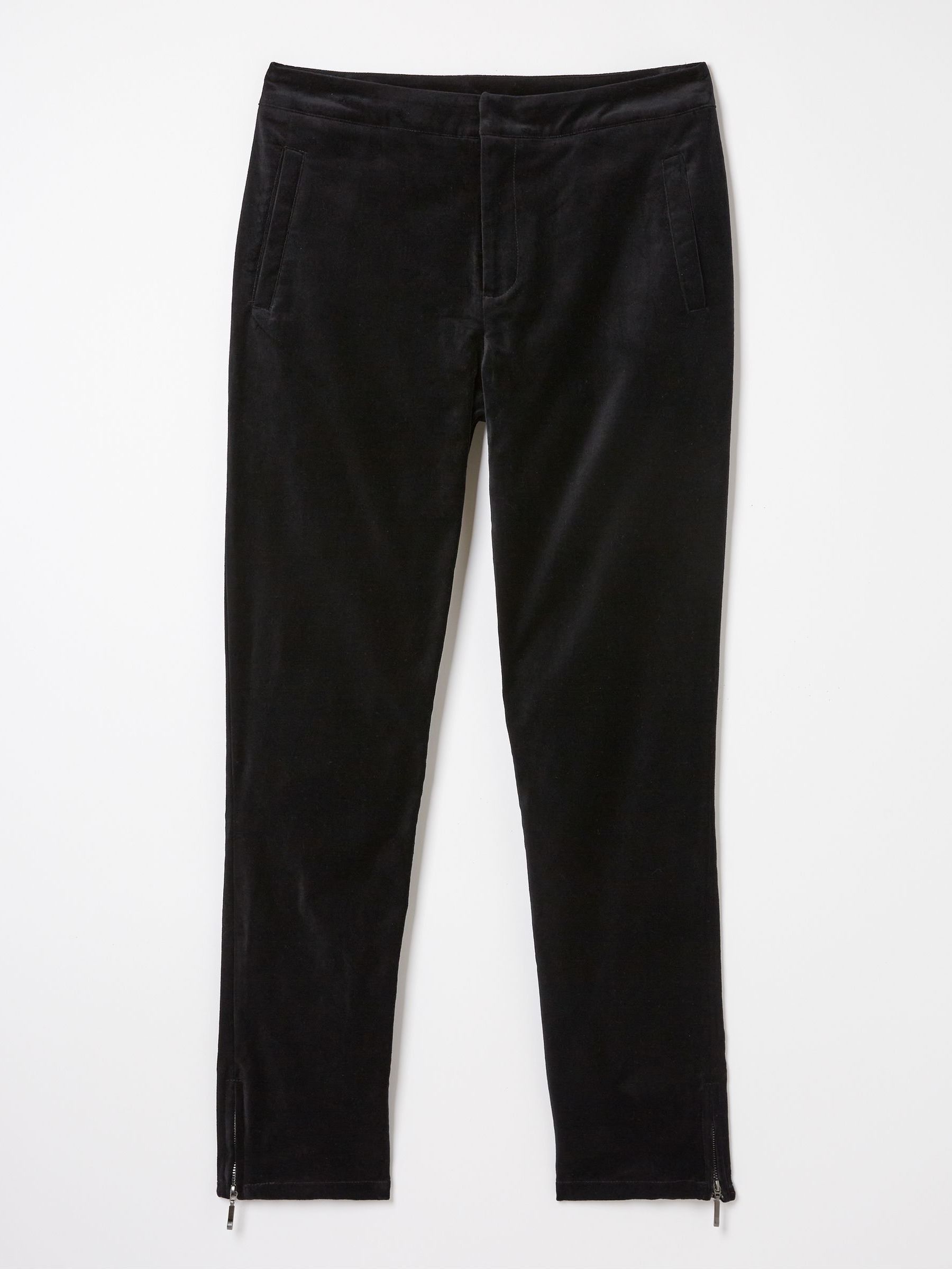 Isobelle Velvet Black Trousers (C98228) | £30