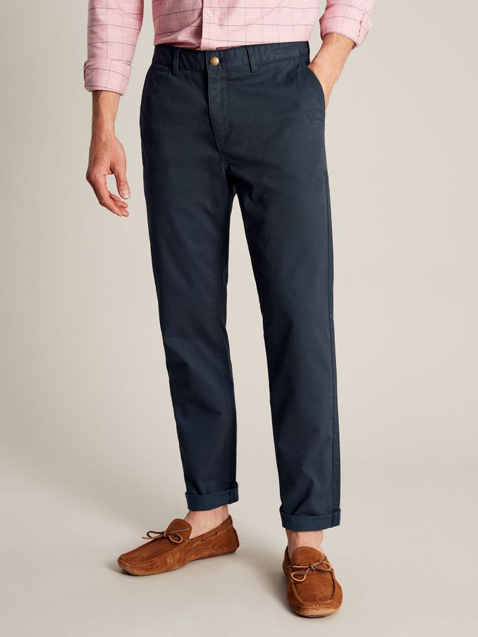 Stamford Navy Blue Slim Fit Chinos (D02263) | £24