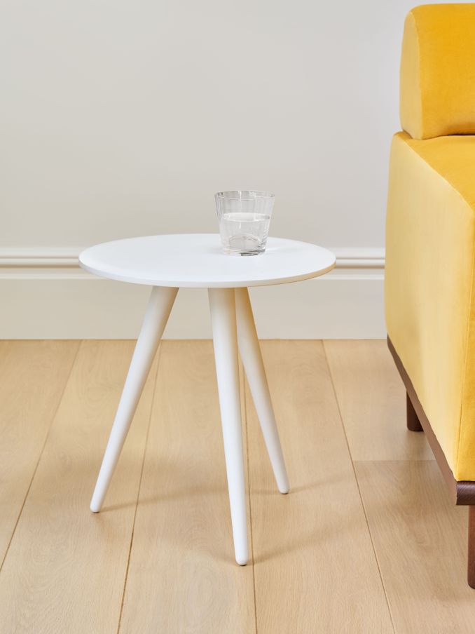 Jasper Conran London White Bray Side Table (D07944) | £99