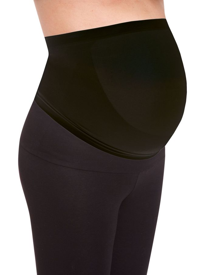 Black Seamless Bump Support Band (D11336) | £14
