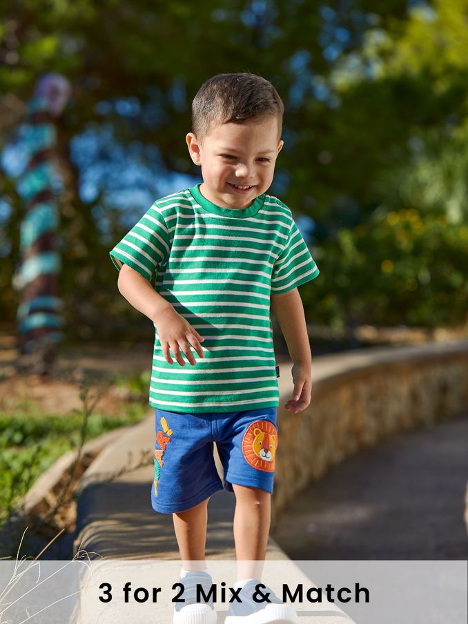 Green Stripe T-Shirt (D18226) | £4