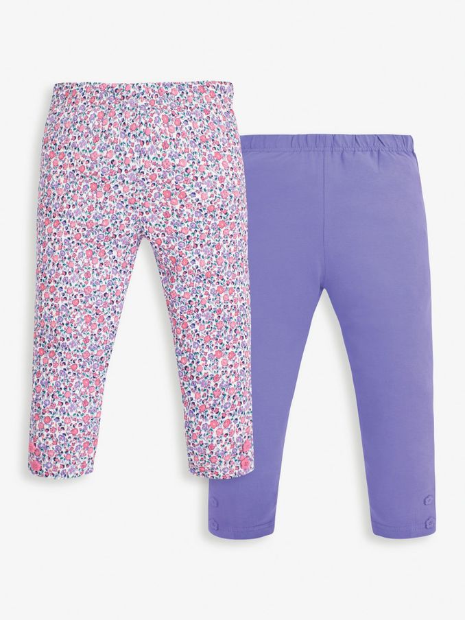 Pastel Ditsy 2-Pack Leggings (D18242) | £11
