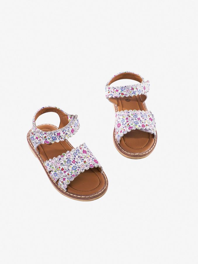 Pink Pretty Leather Sandals (D18250) | £12