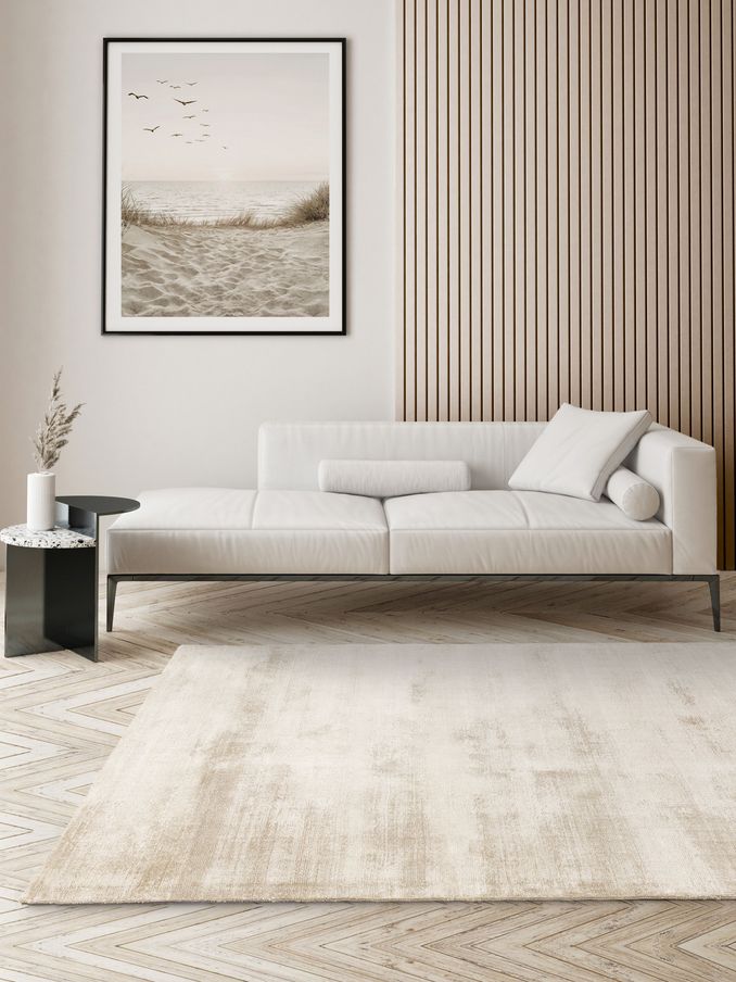 Asiatic Rugs Sand Aston Copper Hand Loomed Viscose Rug (D19121) | £188 - £534