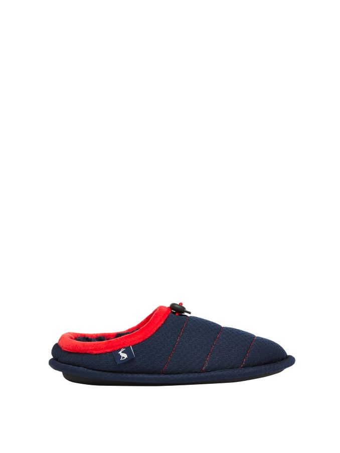 Joules Junior Blue Paddy Quilted Mule Slippers (D24884) | £7