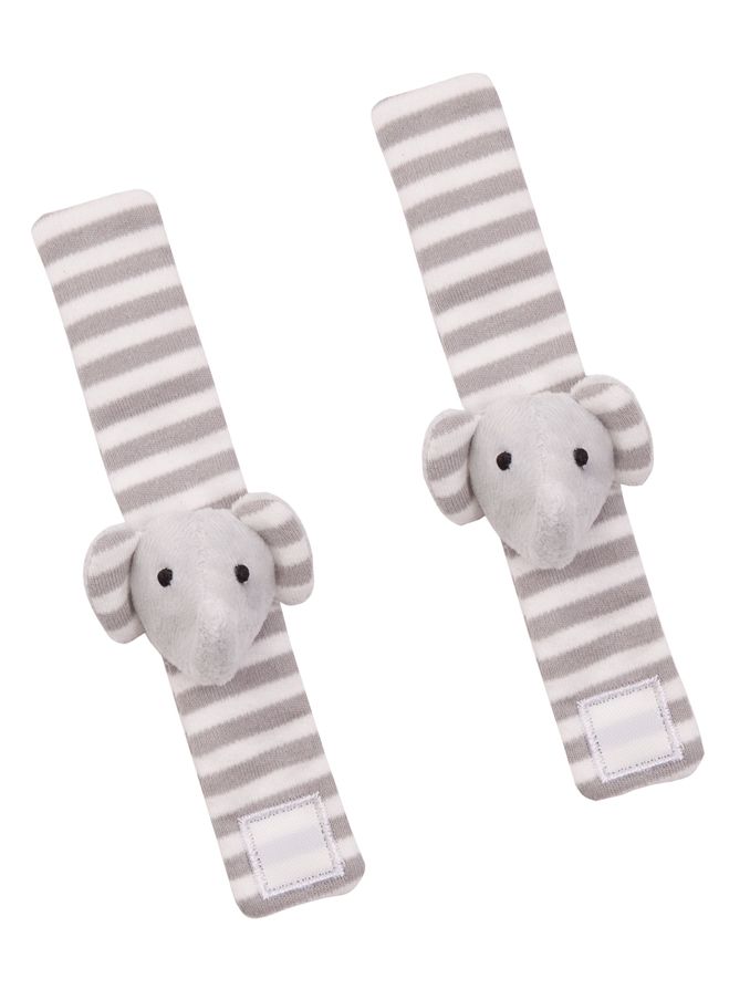 Elephant Wrist Soft Rattles (D51886) | £12