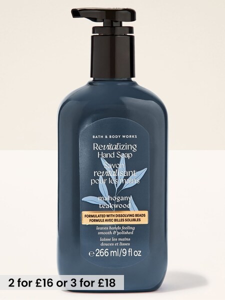 Mahogany Teakwood - Revitalizing Gel Hand Soap 266ml