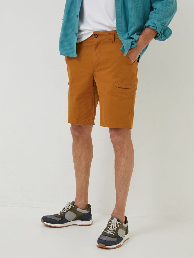 Brown Cowes Utility Shorts (D59864) | £22