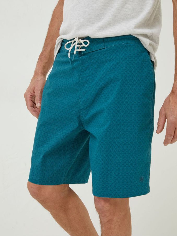 Green Camber Geo Print Swim Shorts (D78318) | £28
