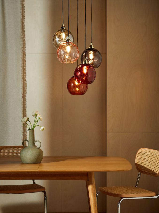 Ilaria Cluster Light in Pink Multi (D78389) | £249