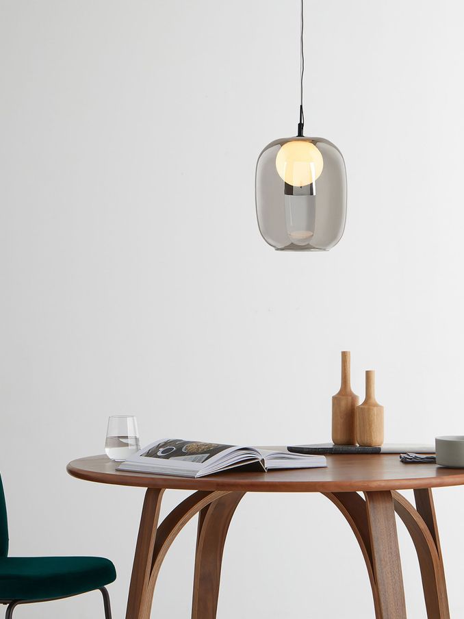Single Pendant Masako Light in Champagne Gold (D79629) | £55