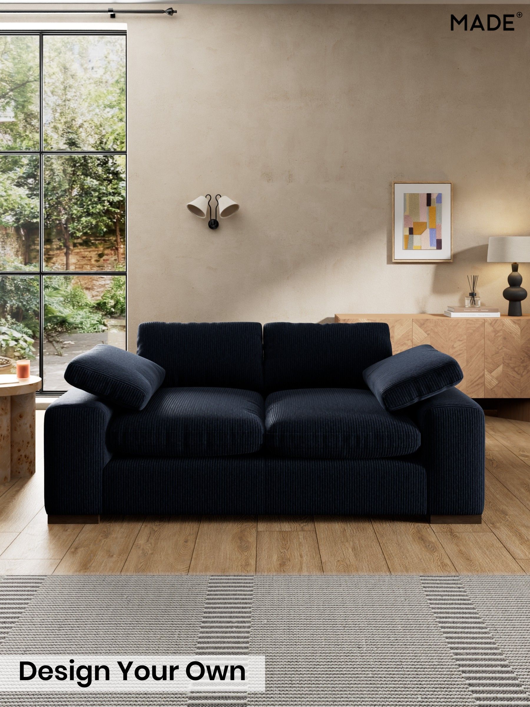 Matt Corduroy/Midnight Blue - Melbourne By Made