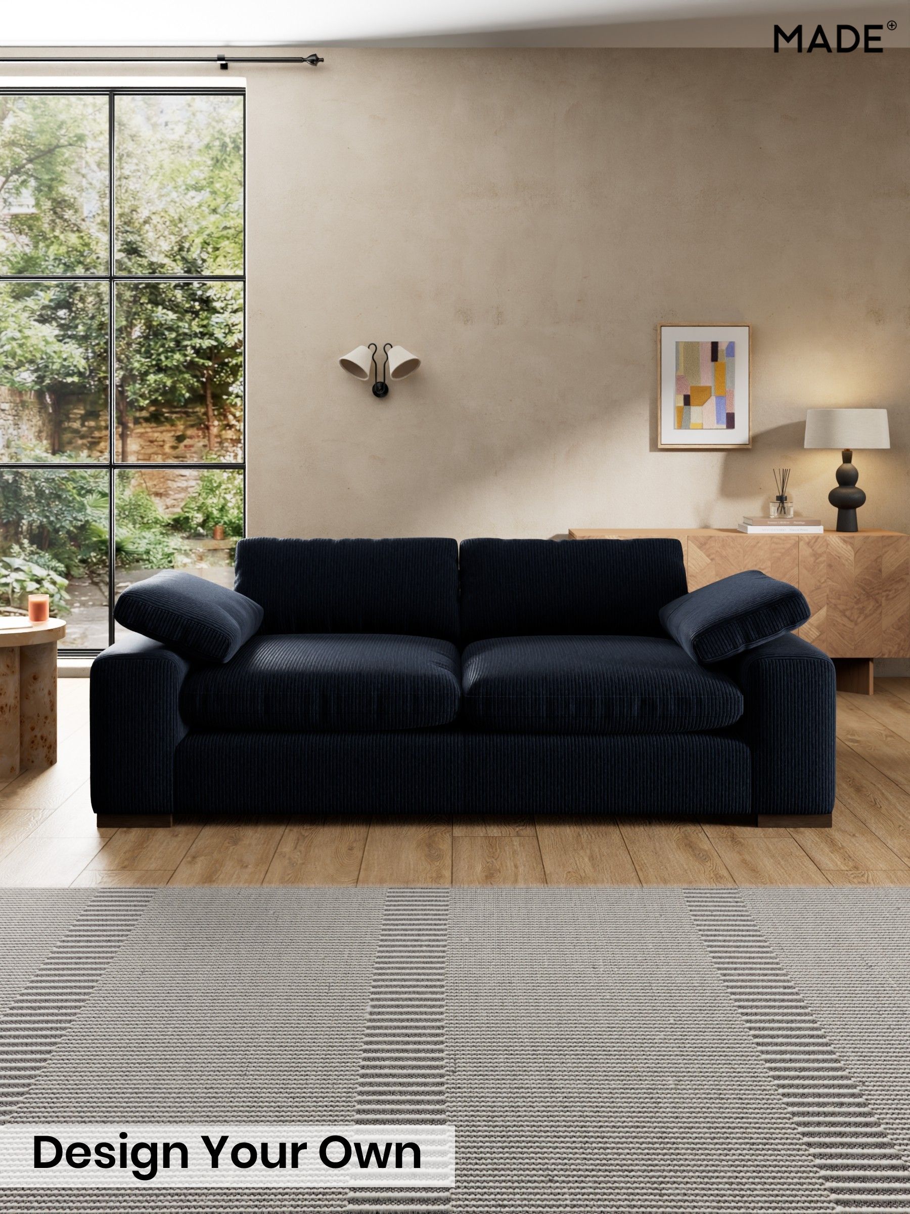 Matt Corduroy/Midnight Blue - Melbourne By Made