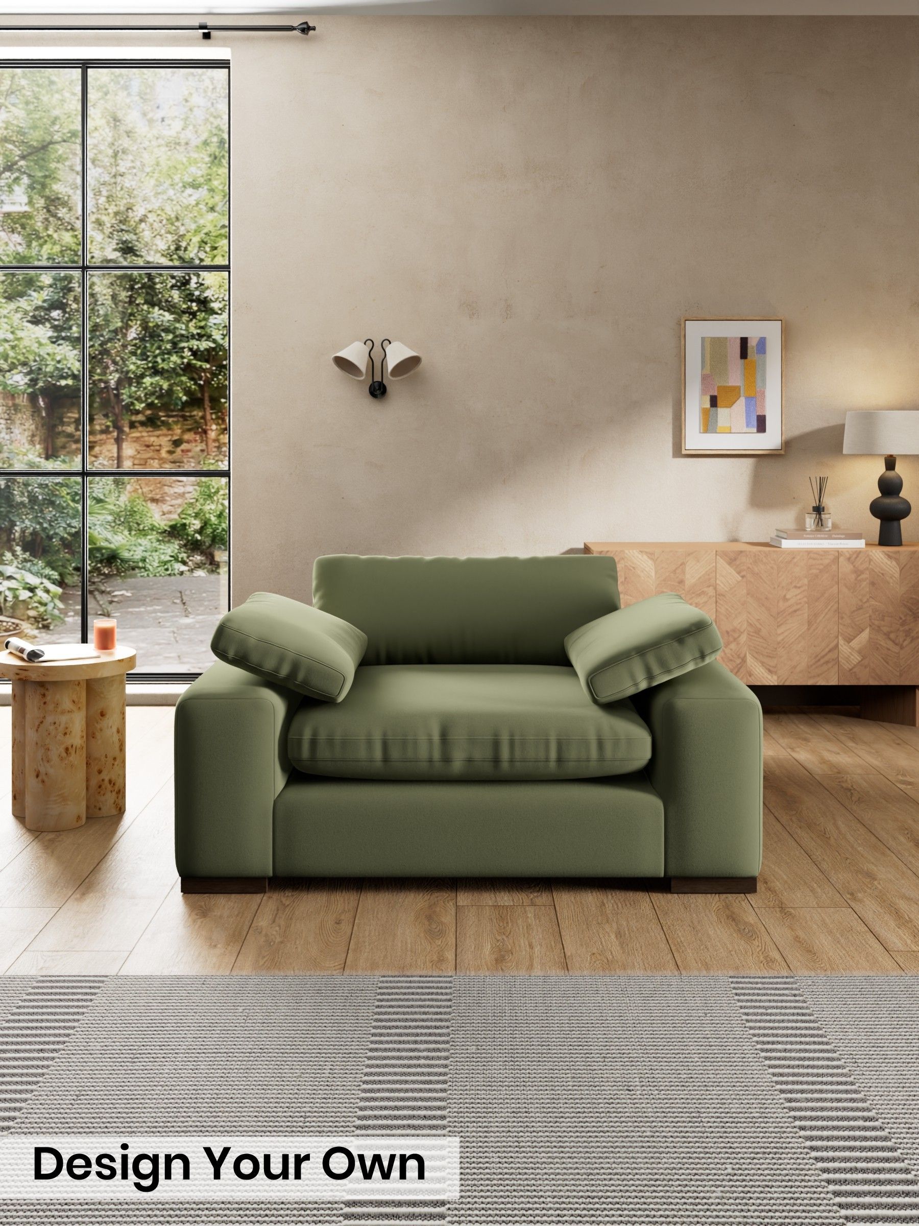 Matt Velvet Easy Clean/Fern Green - Melbourne By Made