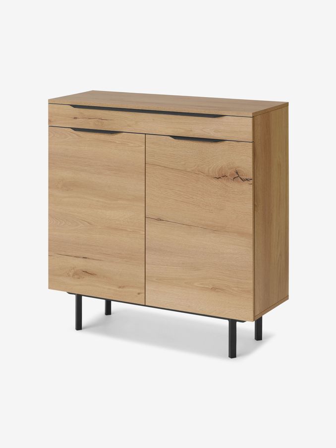 Damien Shoes Storage in Distressed Oak Effect (D87329) | £329
