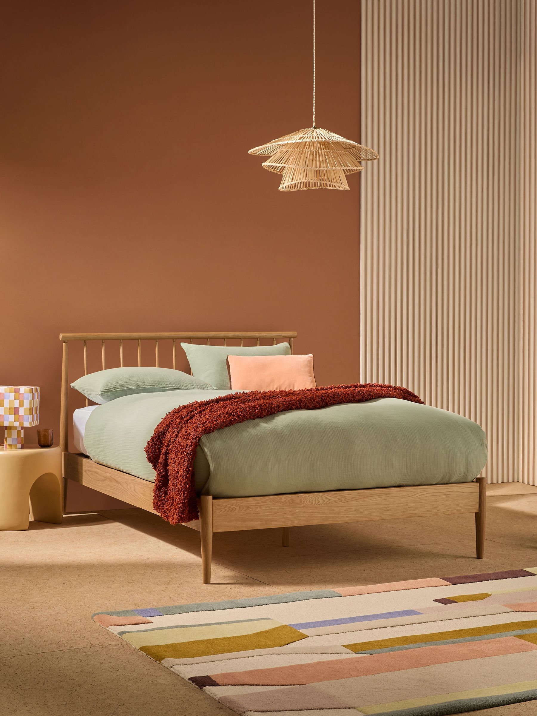 Penn Bed in Oak (D87822) | £849 - £949