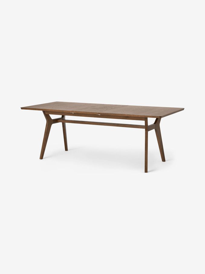 Jenson Extendable 6 to 8 Seater Rectangle Dining Table in Dark Oak (D87827) | £999
