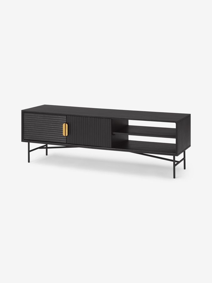 Haines TV Unit in Charcoal (D94355) | £729
