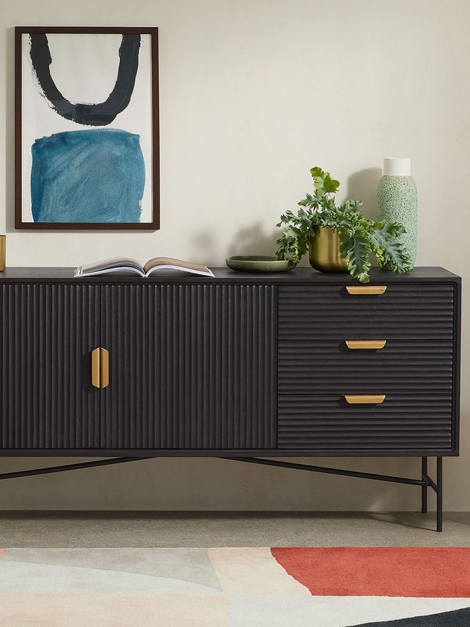 Haines Sideboard in Charcoal (D94364) | £899
