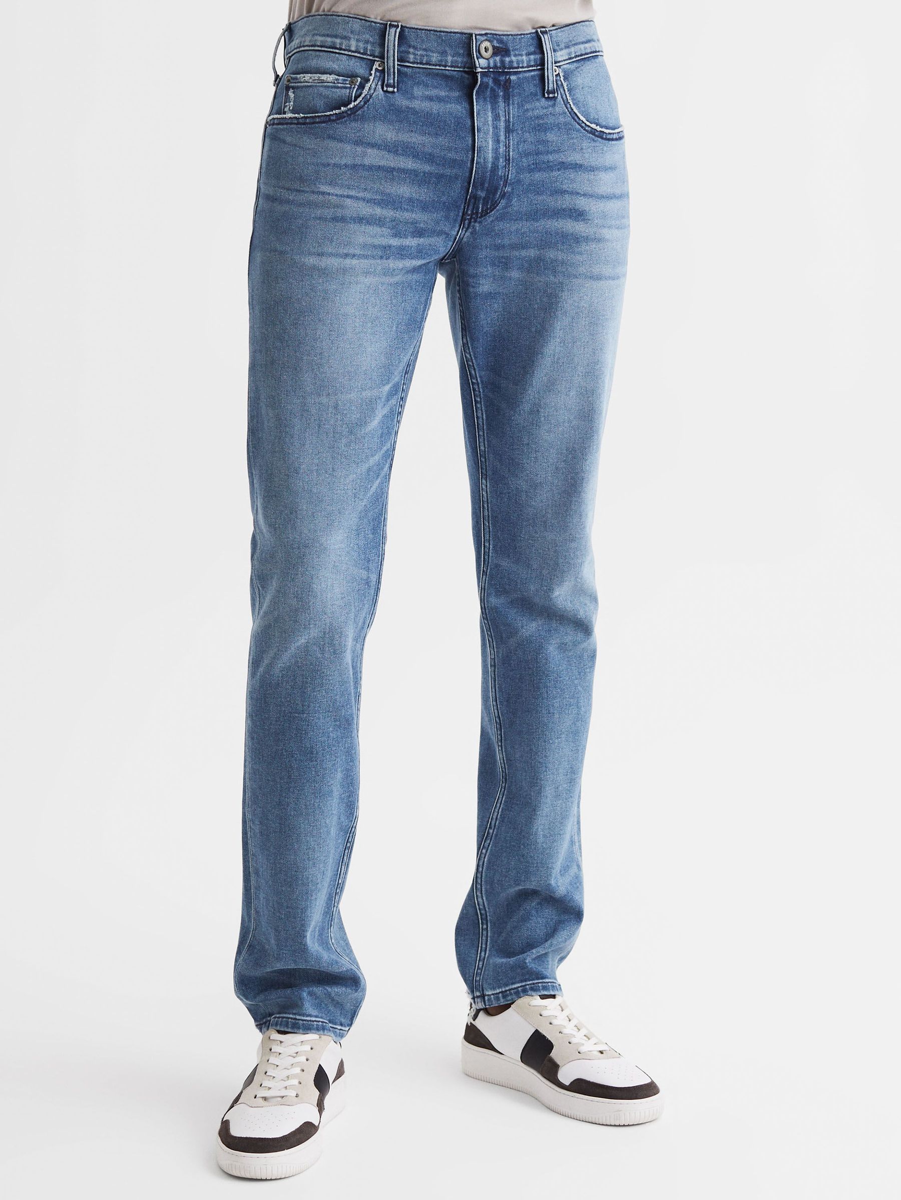 Paige High Stretch Slim Fit Jeans in Mayfield (D98867) | £125