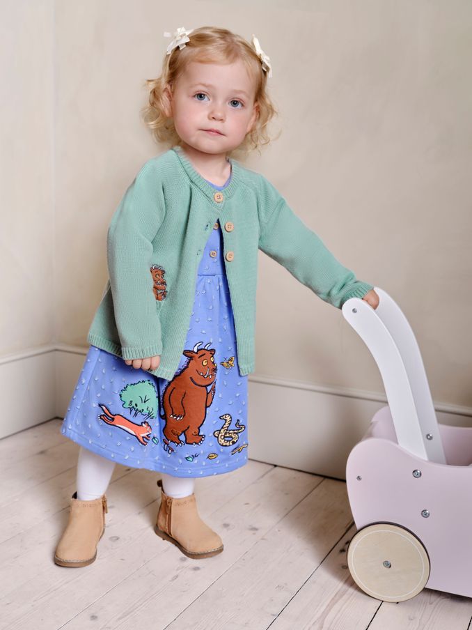 Green The Gruffalo Pocket Cardigan (E00810) | £21
