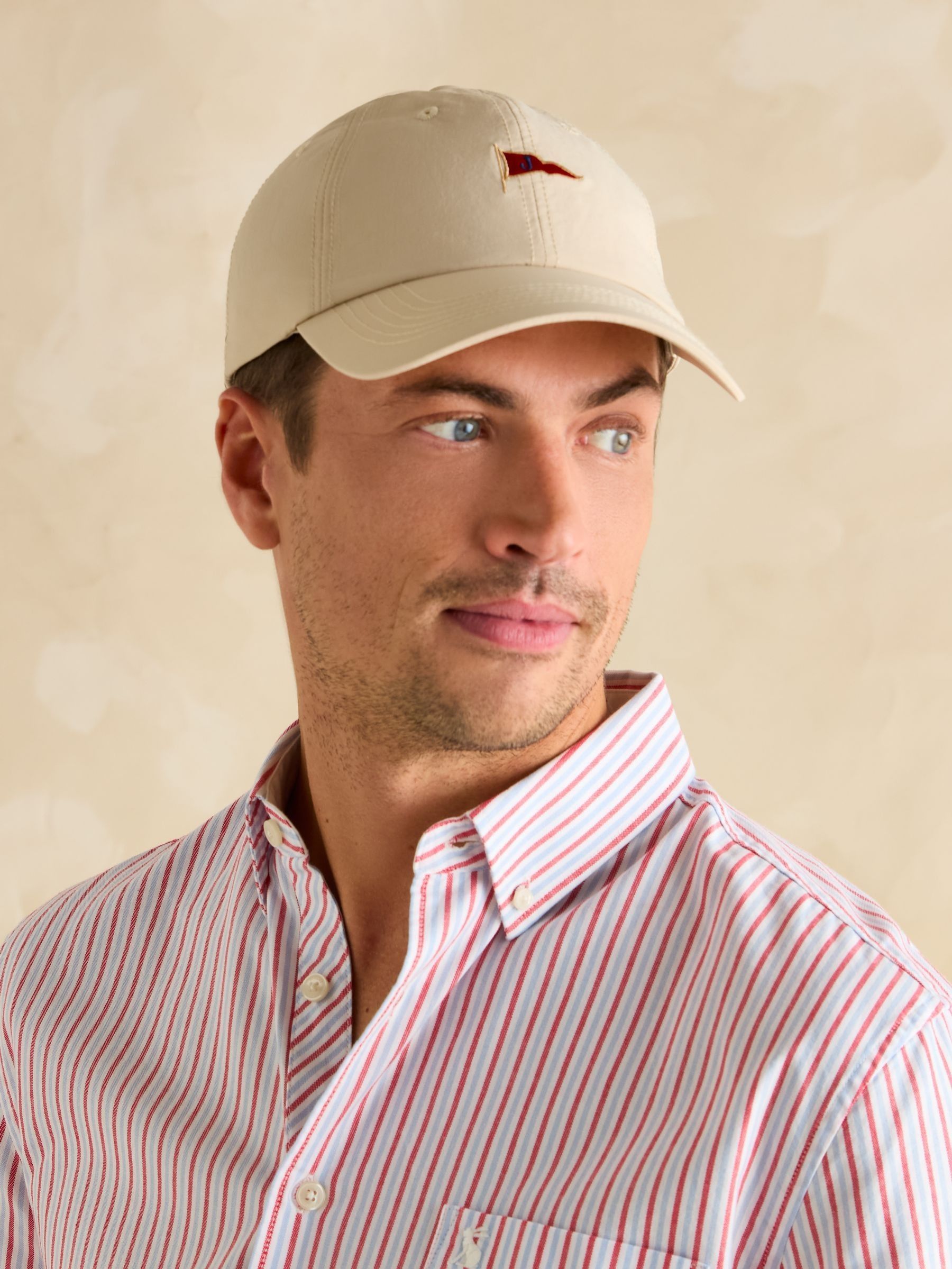 Daley Neutral Nylon Cap (E00867) | £18