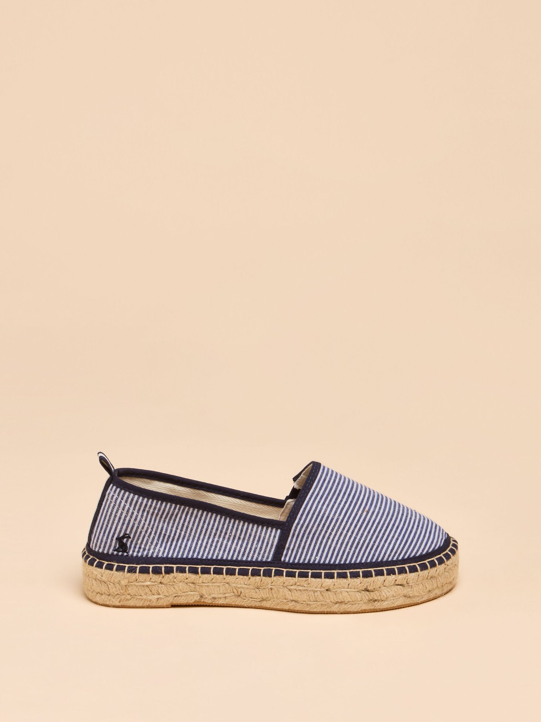 Shoreline Navy Espadrilles (E00997) | £40