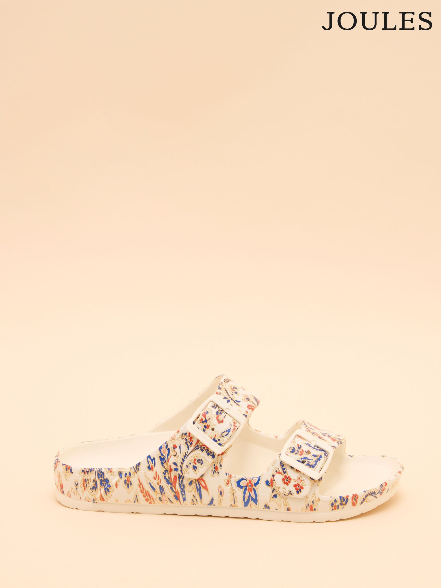 Sunseeker Multi/White Printed EVA Sliders (E01000) | £20