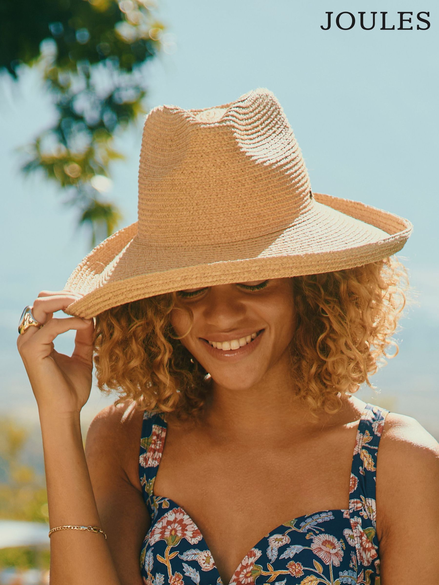 Siesta Neutral Straw Hat (E01225) | £40