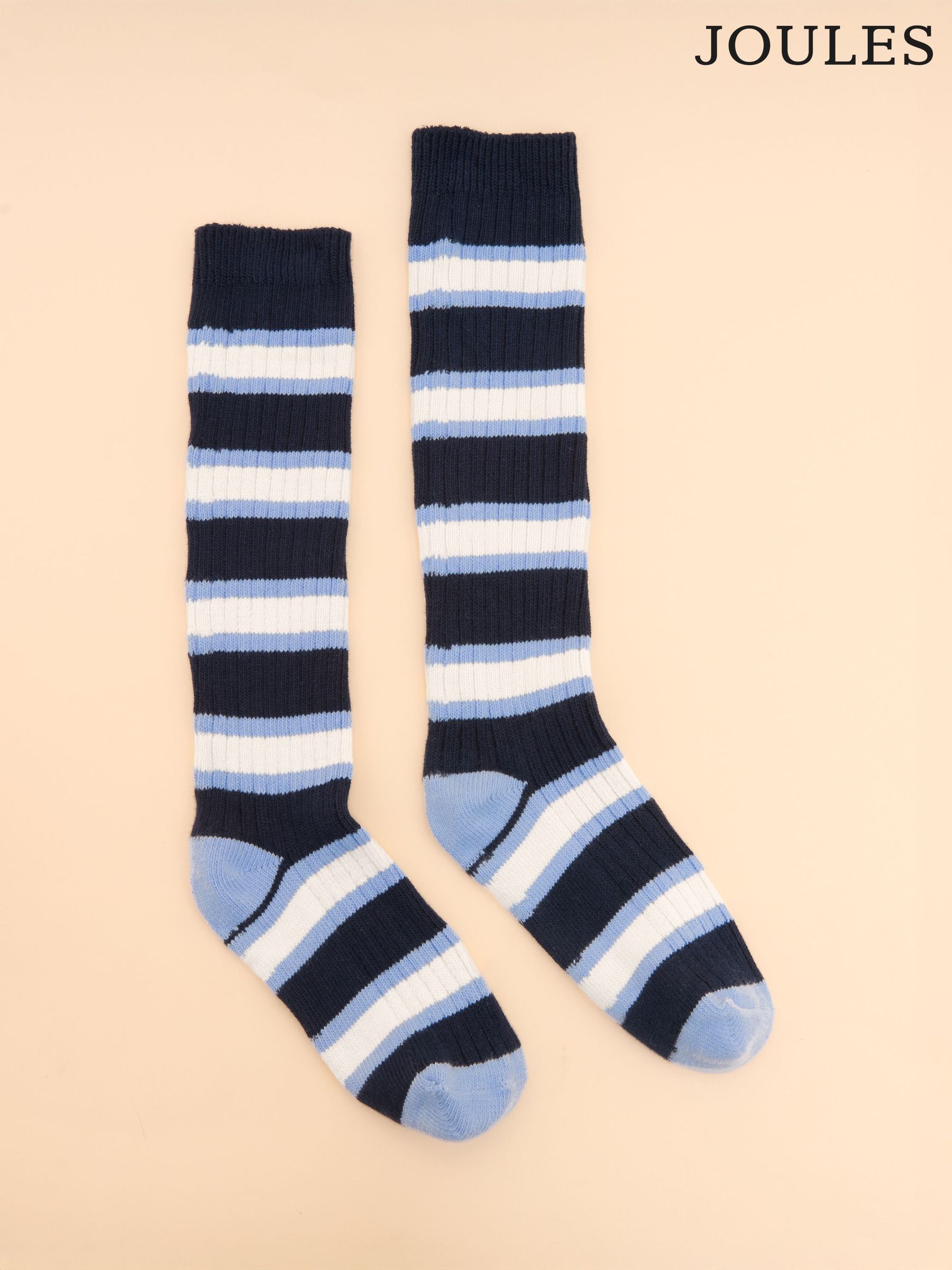 Women's Wader Navy Welly Socks (E01470) | £10