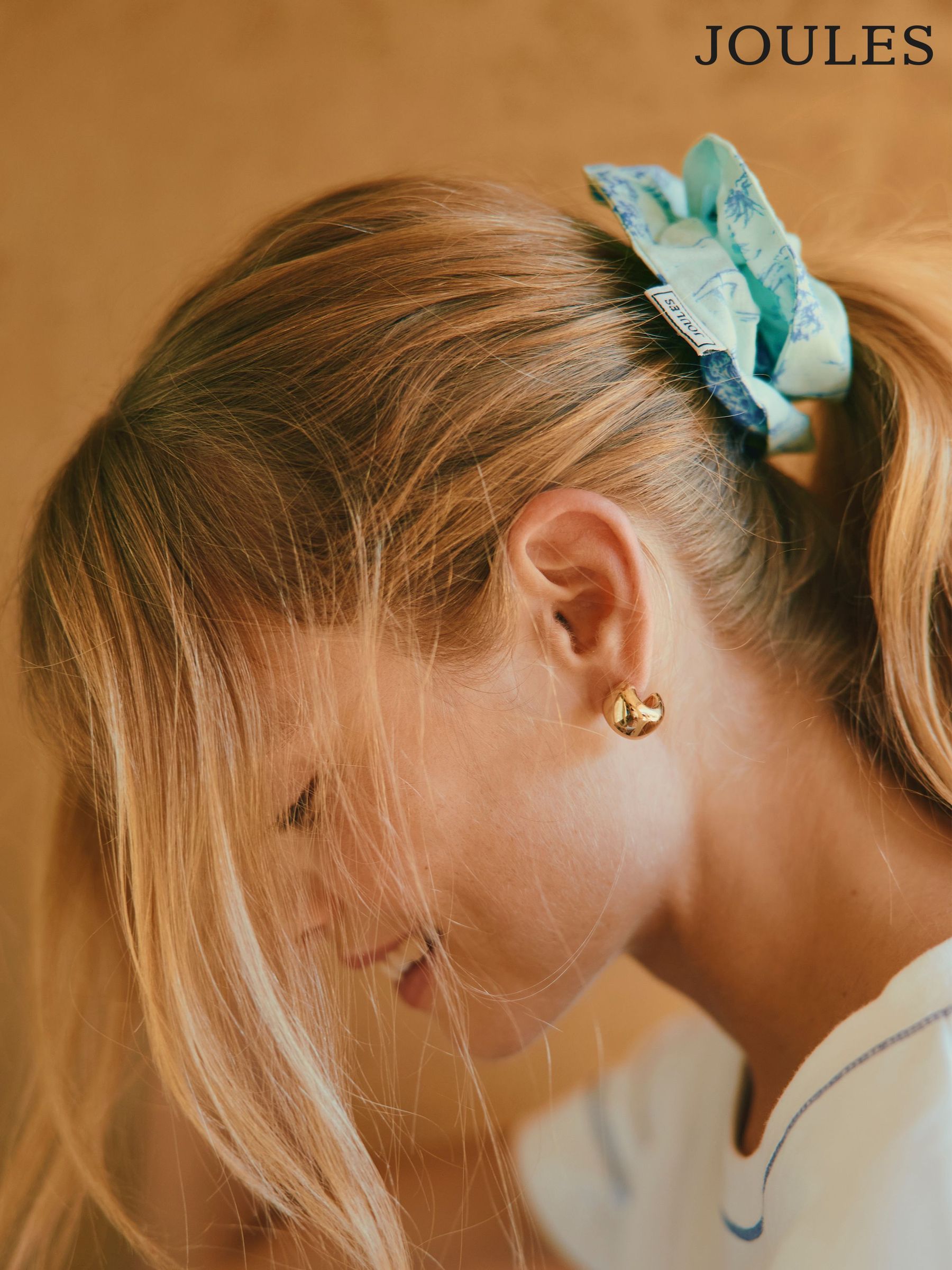 Annika Green/Pink Pack of Two Scrunchies (E01498) | £12