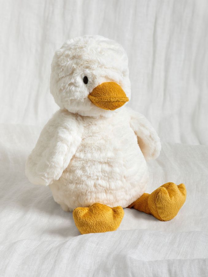 Cream Doris Duck Soft Toy Medium (E04166) | £20