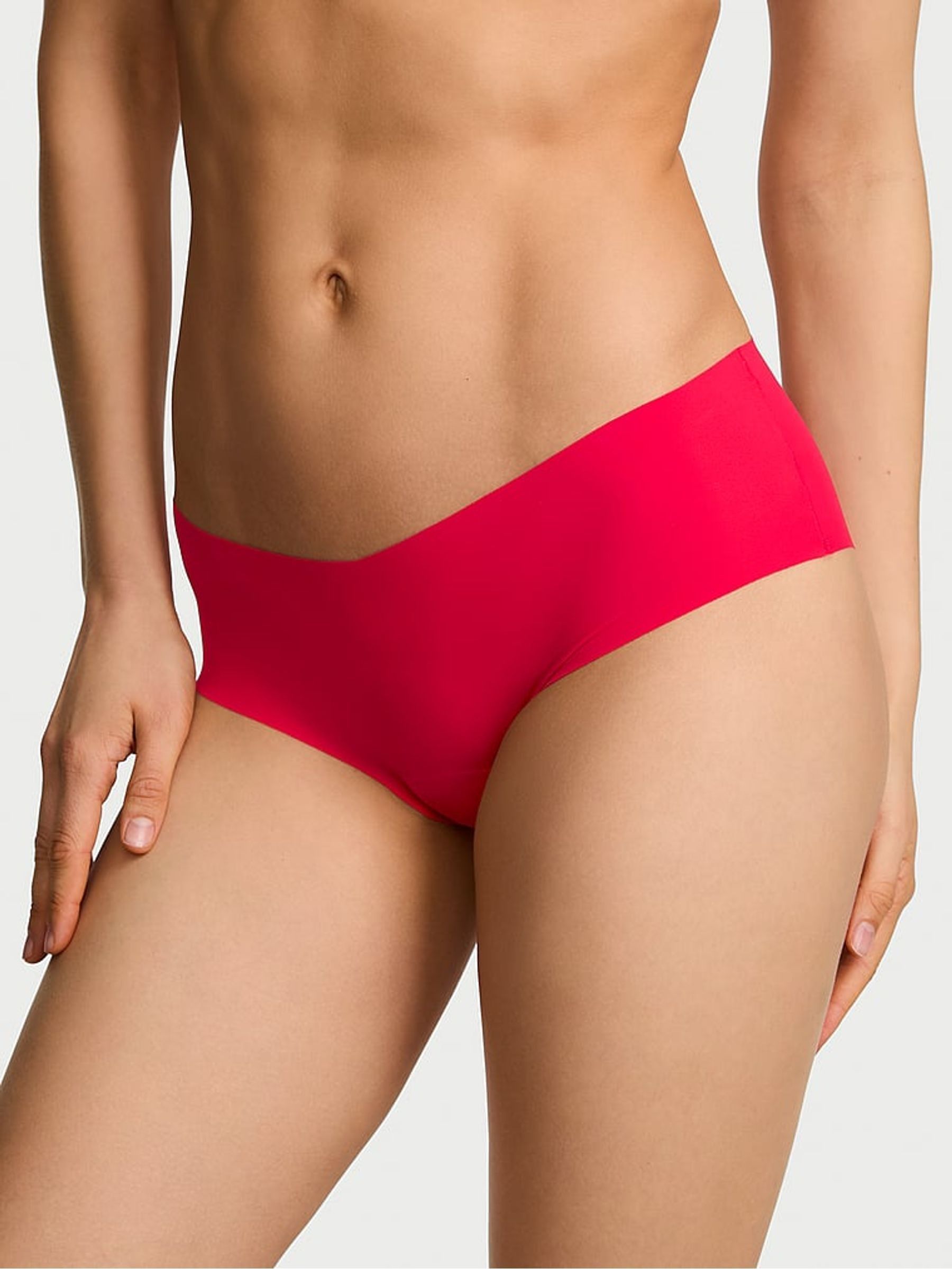 Kiss Kiss Red - Cheeky Strappy Back Knickers