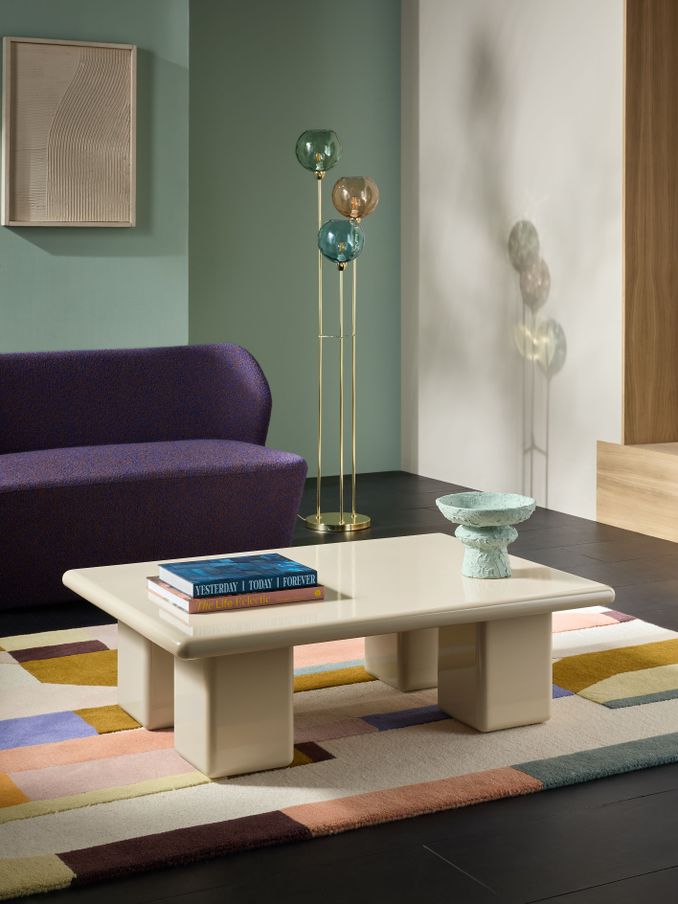 Lacey Coffee Table in Ecru Natural (E08104) | £379