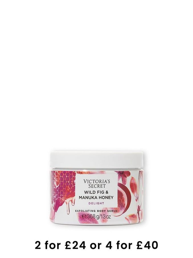 Wild Fig & Manuka Honey Natural Beauty Body Scrub 368g (E11752) | £18