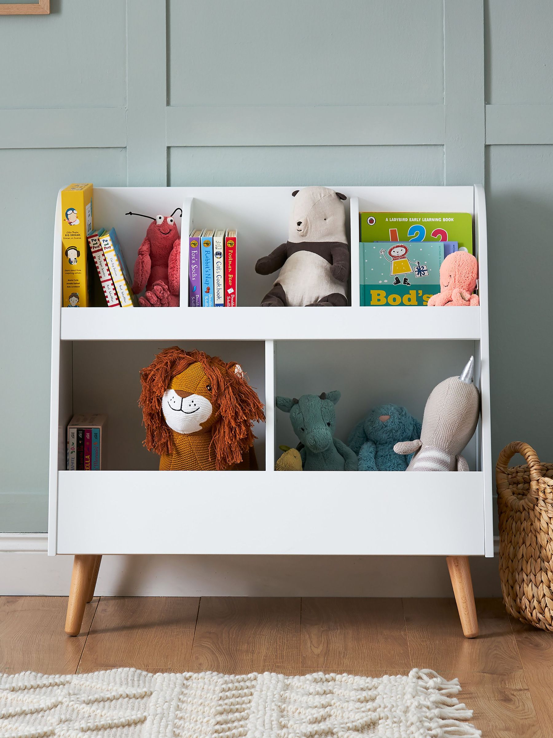 Obaby White with Natural Toy Storage Unit (E23959) | £140