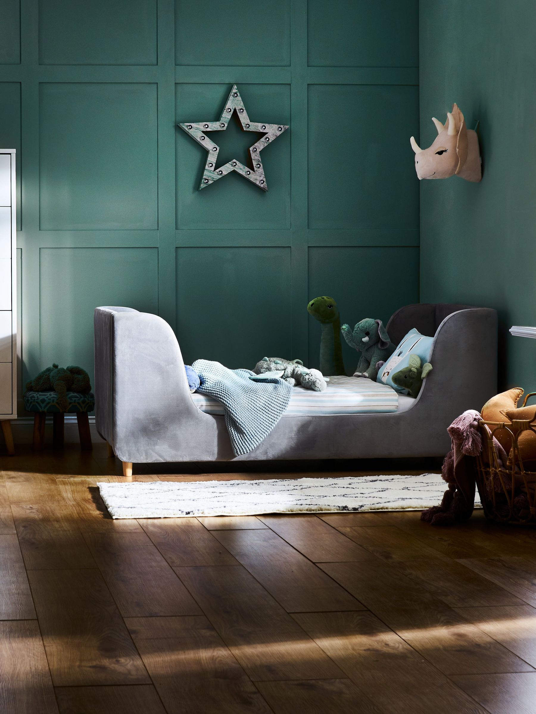 Obaby Grey Lumi Toddler Bed (E24053) | £290