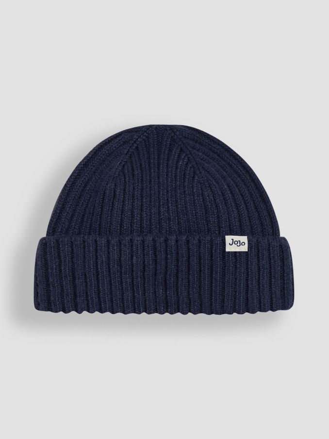 Navy Rib Hat (E26015) | £12