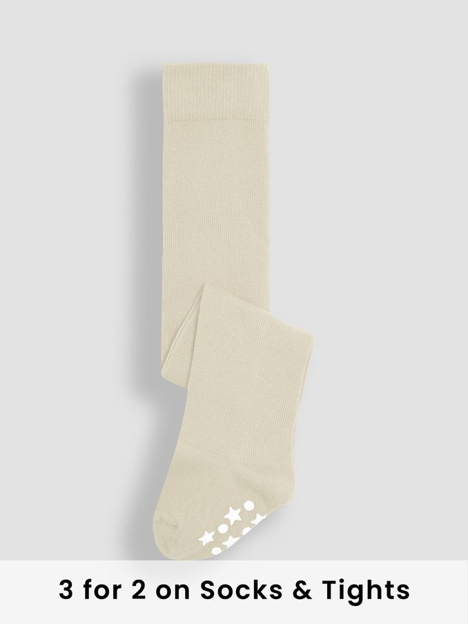 Cream Cotton Rich Extra Thick Tights (E26044) | £9.50