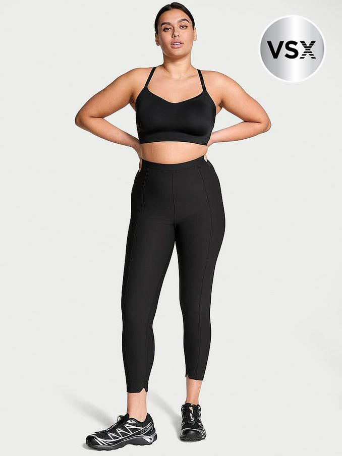 Black Rib Leggings (E26749) | £59