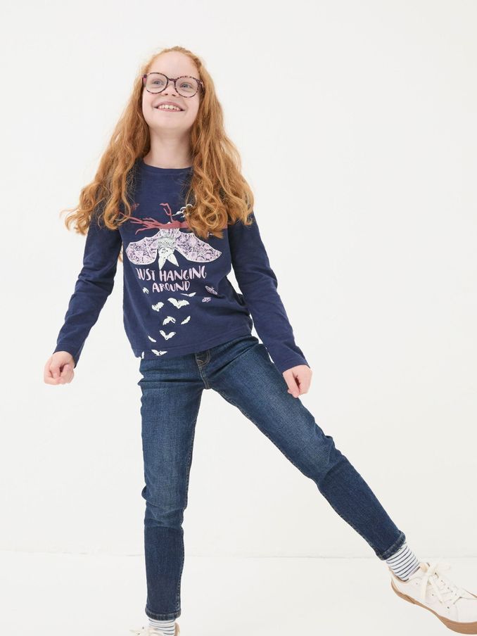 Bat Blue Glow in the Dark T-Shirt (E26795) | £8